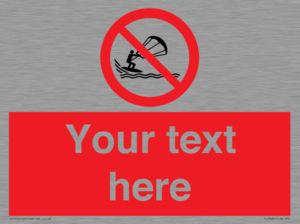 Custom No kite surfing